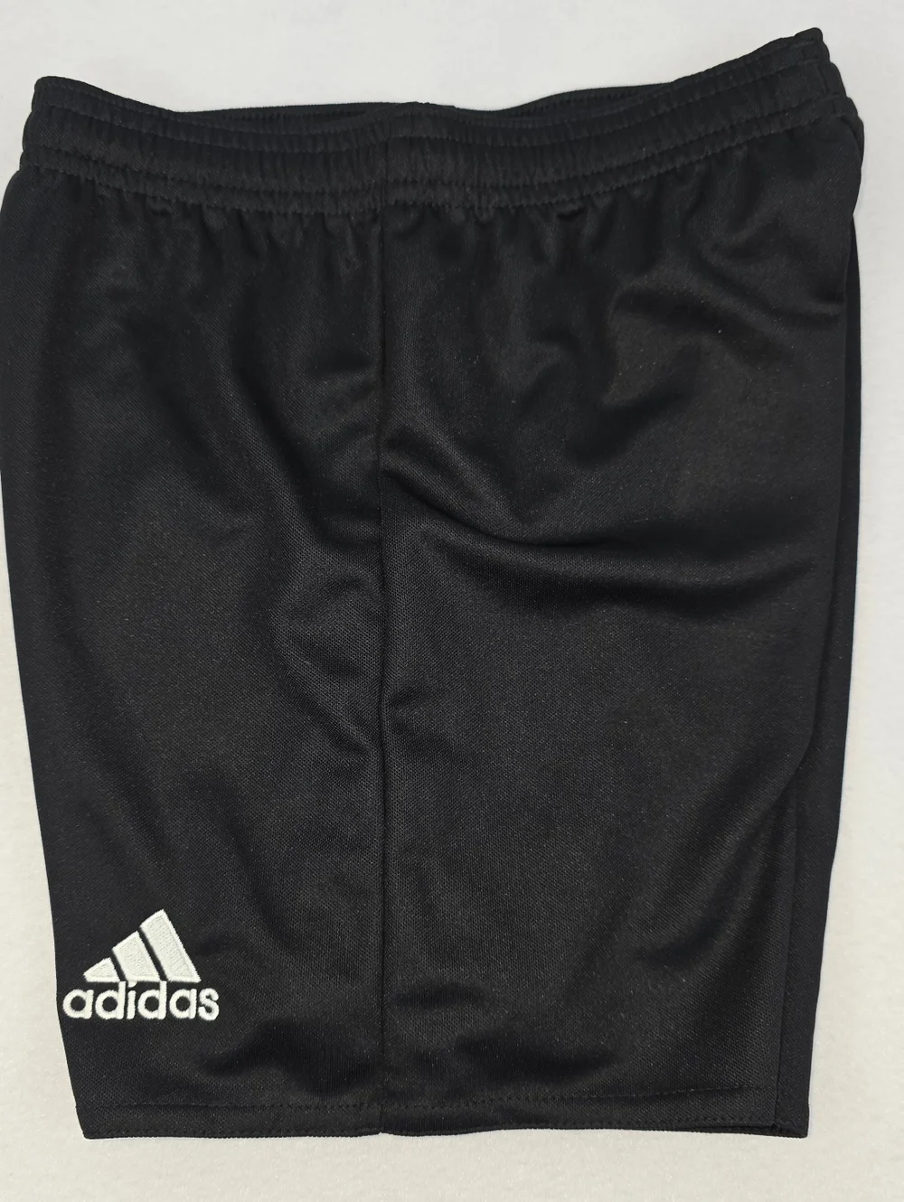 Adidas Boy's Black Athletic Training Shorts with Logo Size XS (7-8) NWT AH-1816